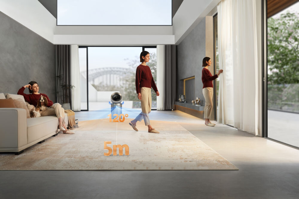 Oczyszczacz powietrza DREAME AirPursue PM10 zasieg do 5 metrów automatyczne dopasowanie kierunku nawiewu