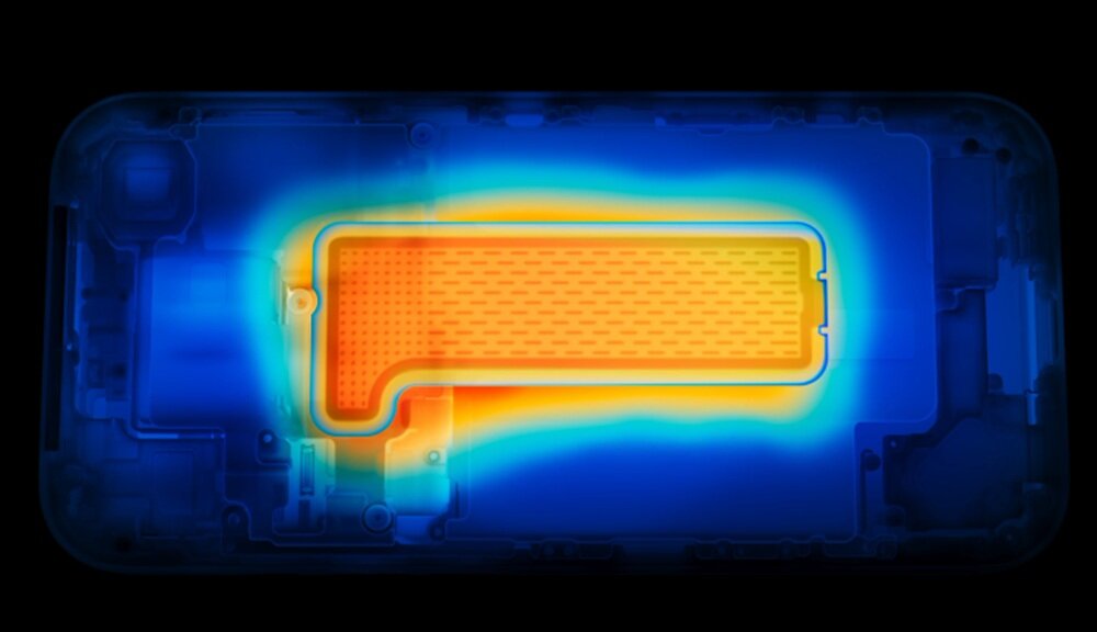 APPLE iPhone 17 Pro Max komora parowa chłodzenie procesora A19 Pro