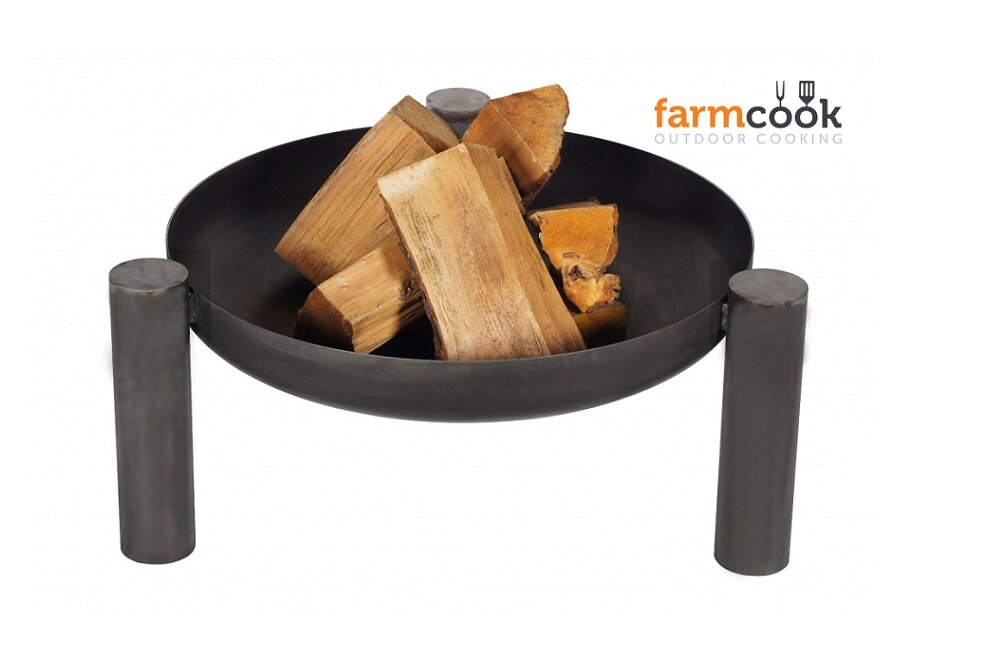 Grill ogniskowy FARMCOOK E01052 Stabilność całej konstrukcji wytrzymał Odpinany ruszt