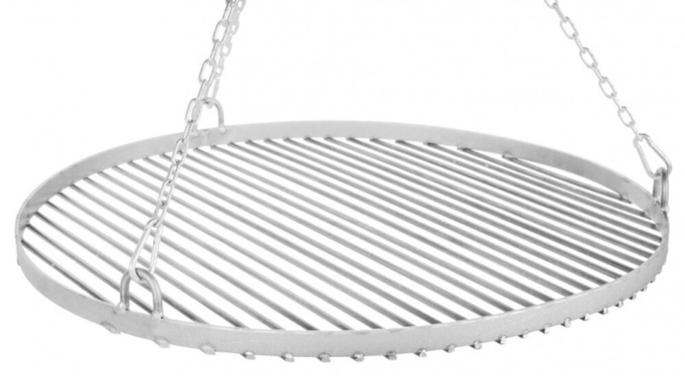 690152 Grill ogniskowy FARMCOOK E01055 elegancki ruszt w każdej chwili można odczepić łatwe czyszczenie