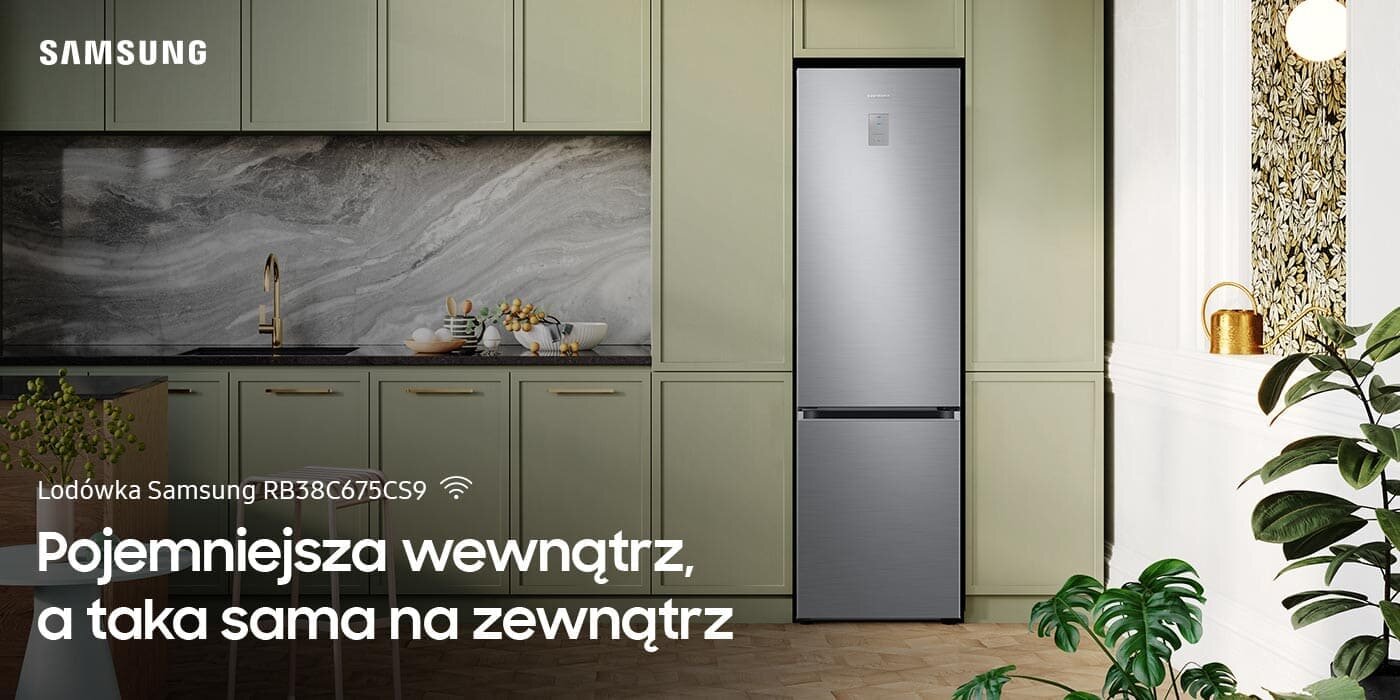 Lodówka Samsung RB38C675CS9 Lodówka Samsung RB38C675CS9