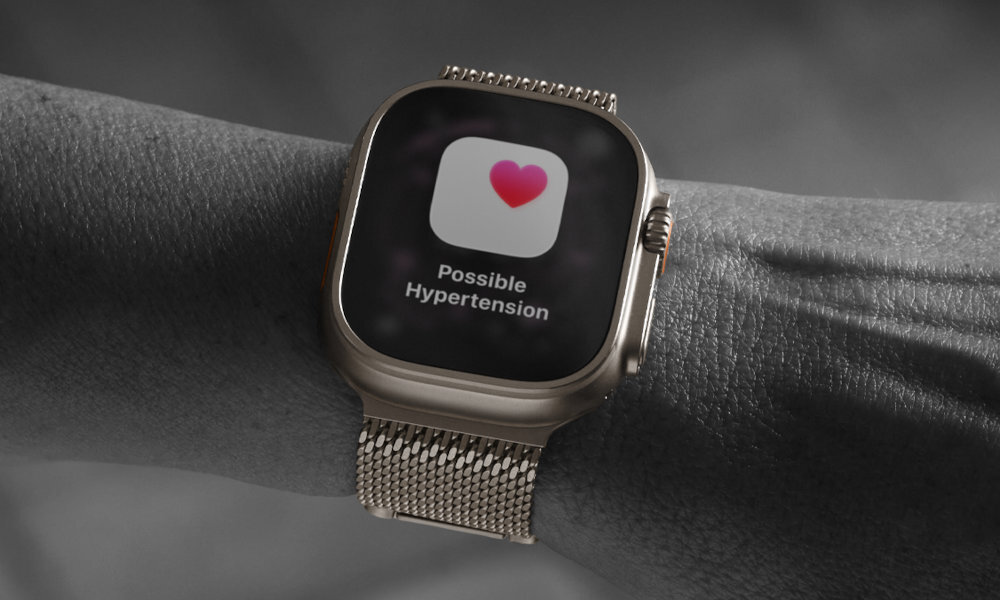 Apple Watch Ultra 3 EKG i aplikacjom Parametry życiowe czasie rzeczywistym Powiadomienia o nadciśnieniu - zegarek na ręce