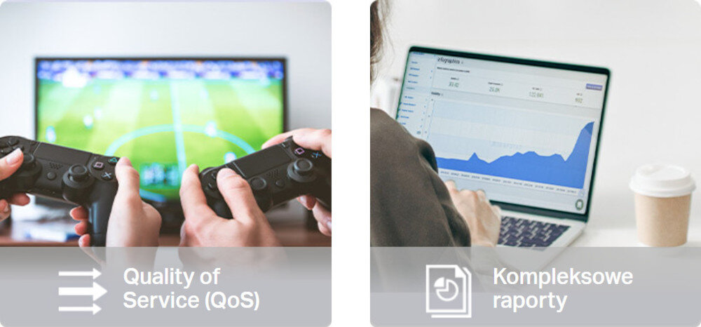 Router TP-LINK Deco X20 Quality of Service (QoS) raporty sieci Wi-Fi