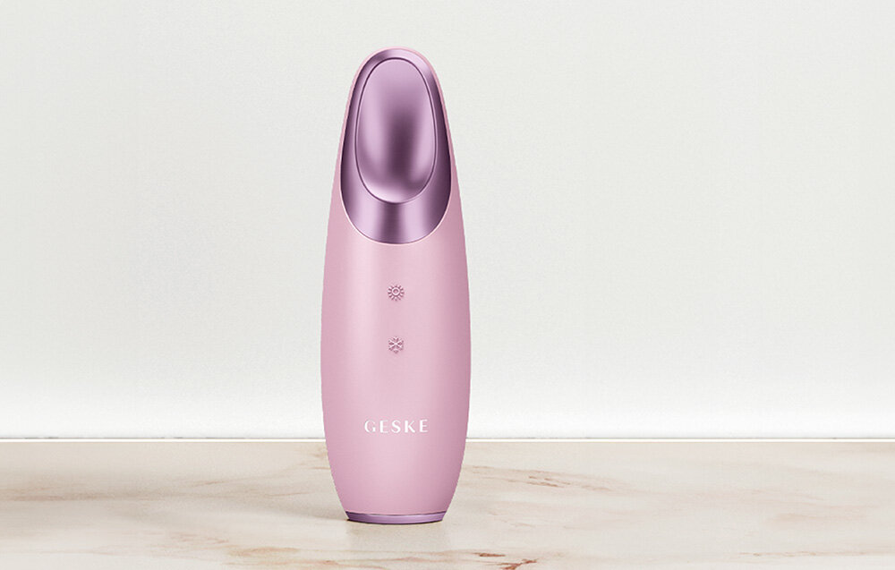 Masażer do oczu GESKE Cool & Warm 6w1 GK000003PK01 Ulga dla oczu delikatna skora pod oczami