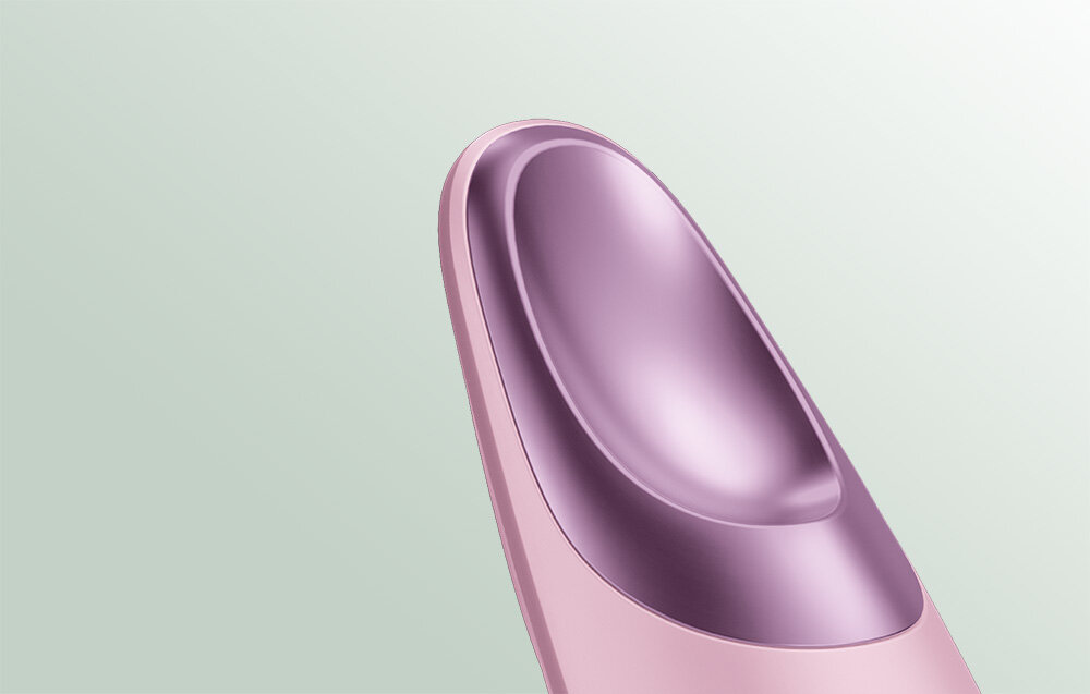 Masażer do oczu GESKE Cool & Warm 6w1 GK000003PK01 Relaxing Eye Warming technologia Youthful Glow Massage 11 000 pulsacji na minutę SmartSonic Pulsation