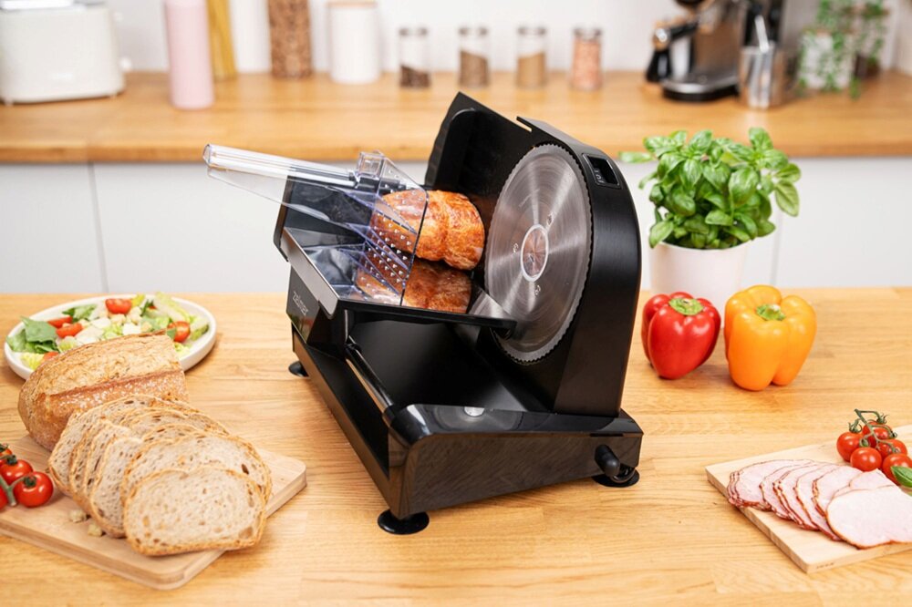 Krajalnica ZELMER ZFS0920 codzienna pomoc, łatwiejsze porcjowanie produktów, wsparcie w kuchni, porządek i wygoda