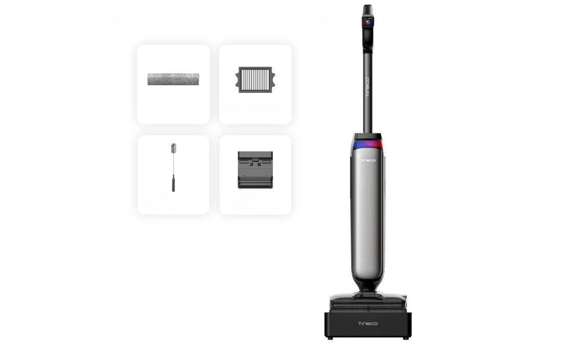 Mop elektryczny TINECO Floor One S9 Artist Steam Pro zestaw akcesoria komplet wyposażenie Zawartość zestawu