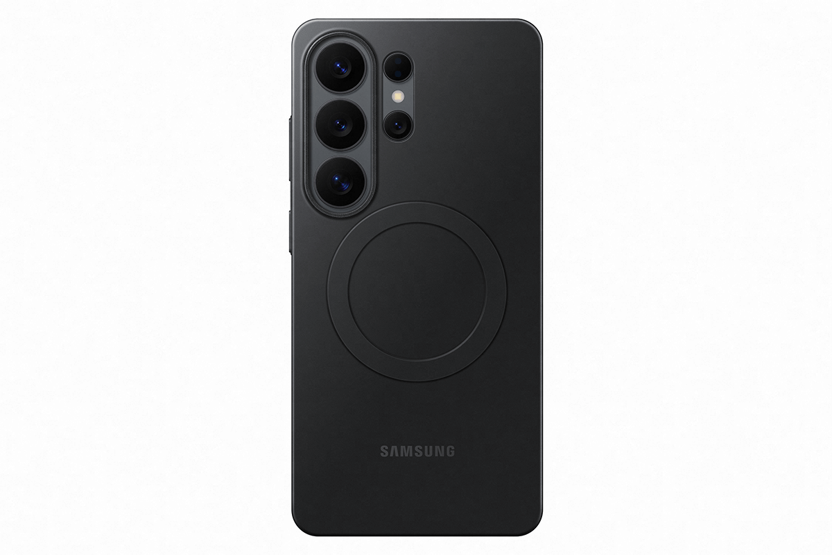 Packshot Etui Slim Magnet Case w kolorze czarnym