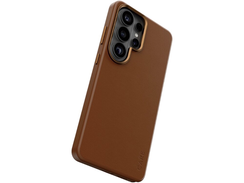 Etui premium z brązowym wykończeniem do Galaxy S 2026