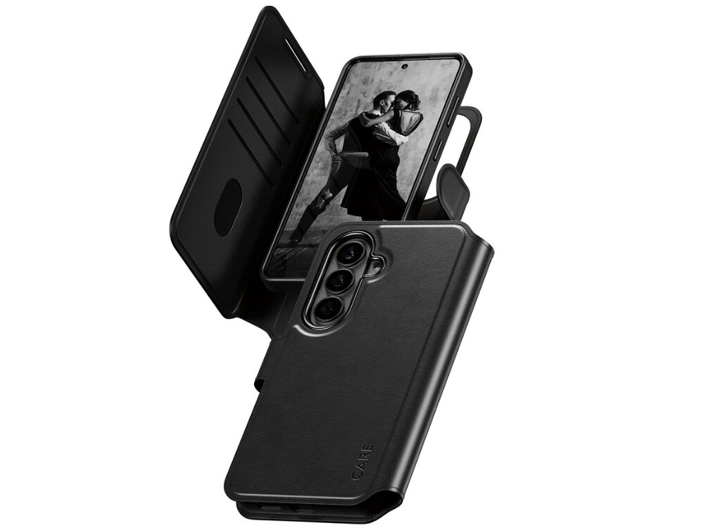 Etui portfelowe 2 w 1 z odpinanym etui i funkcją Qi do Samsung Galaxy S 2026