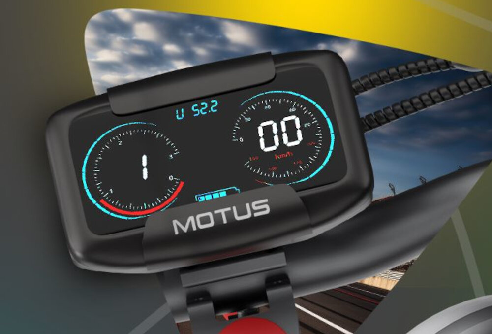 Hulajnoga MOTUS PRO10 Sport Daytona 20km 2x1000W 2 amortyzatory 10 Czarny minimalistyczna kierownica wysokosc 127 cm intuicyjny wyswietlacz LCD pelen kontrast i widocznosc