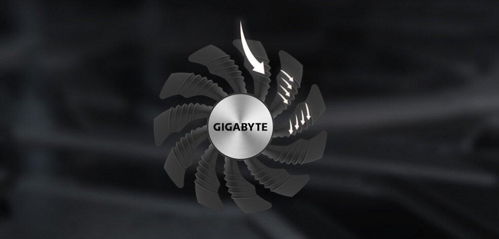 Karta graficzna GIGABYTE GeForce RTX 4070 Super Windforce OC 12GB - wentylatory 
