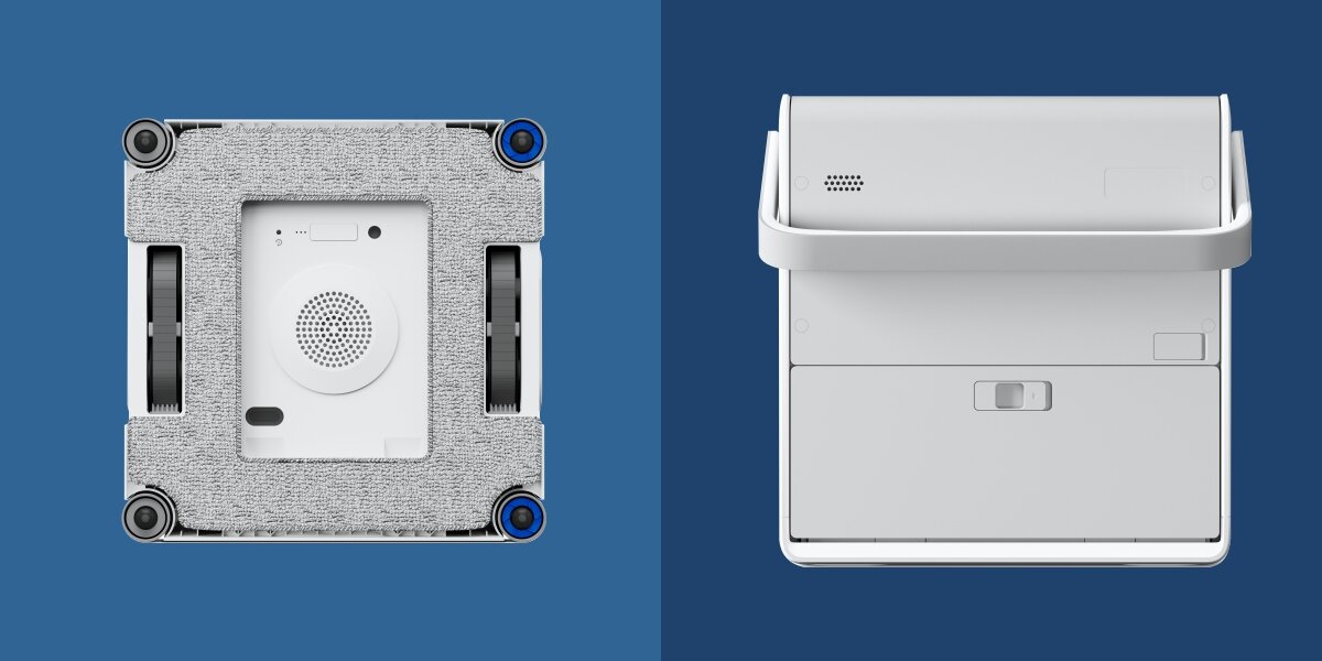 Robot do mycia okien ECOVACS Winbot W2S Omni  Pełne bezpieczeństwo