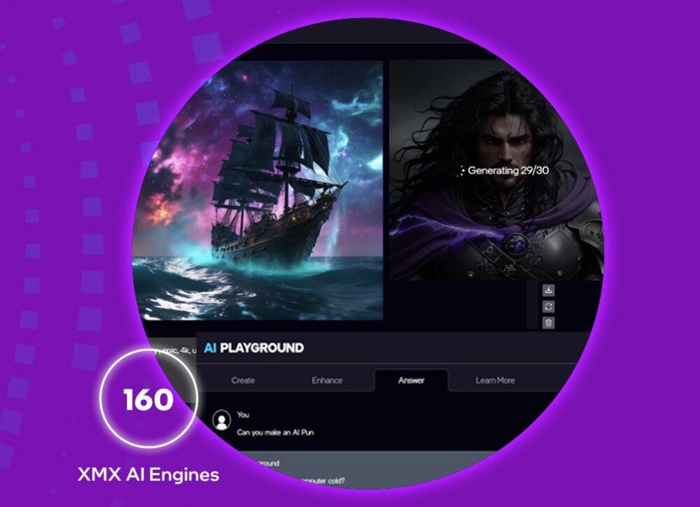 Karta graficzna ASROCK Arc B580 Steel Legend OC 12GB funkcje AI sztuczna inteligencja