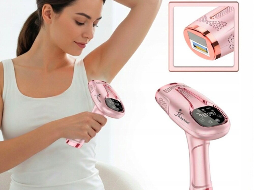 Depilator FITBYMED BHRL4-RS IPL Ice Cool czujnik kontaktu, większe bezpieczeństwo, bez obaw