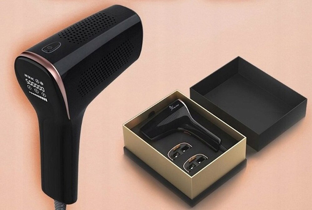 Depilator FITBYMED T19B IPL Ice Cool mniejsze wydatki, depilacja w dogodnym momencie, więcej czasu dla siebie