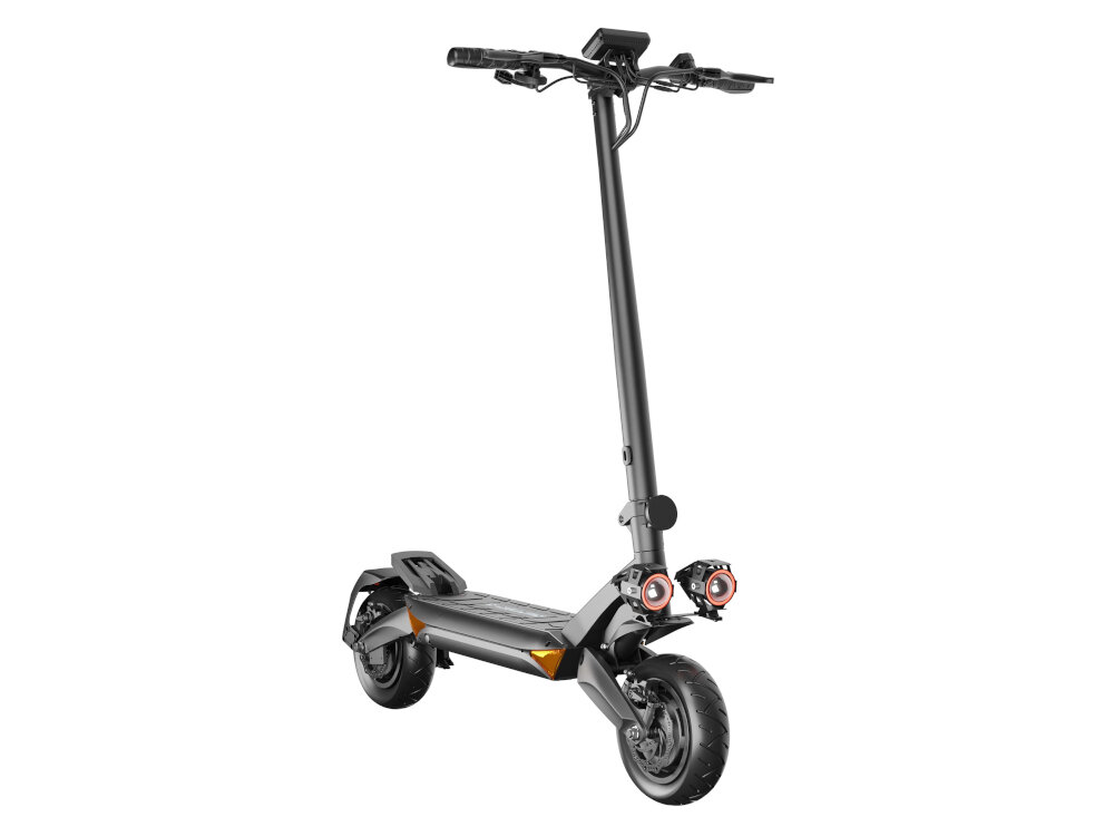 Hulajnoga elektryczna RUPTOR R6 V3 Czarny sygnal dzwiekowy komunikowanie sie z innymi uczestnikami ruchu tempomat ustawienie i utrzymanie stalej predkosci pojazdu zwiekszenie bezpieczenstwa na drodze oszczednosc energii