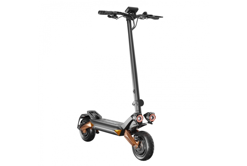 Hulajnoga elektryczna RUPTOR R6 V3 Czarny wydajny akumulator bezpieczne niezawodne rozwiazanie baeria napiecie 48 V pojemnosc 20 Ah imponujacy zasieg do 75 km brak szkodliwych substancji czas ladowania okolo 8-10 godzin