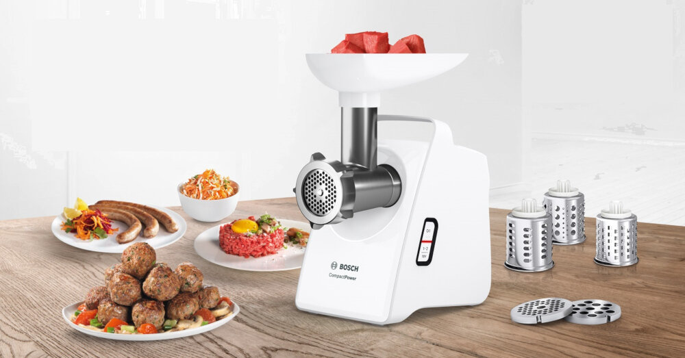 Maszynka do mięsa BOSCH MFW3X13W WYGLĄD