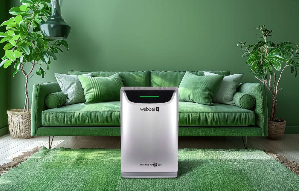 Oczyszczacz powietrza WEBBER AP9405B czyste powietrze