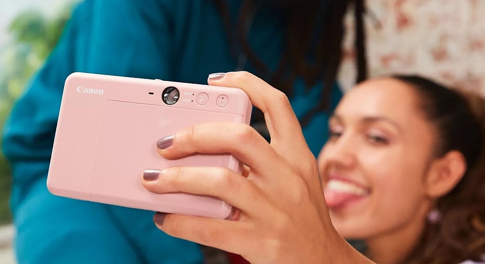 Aparat natychmiastowy CANON Zoemini S2 drukowanie zdjęcia przysłona lampa ostrość rozdzielczość ogniskowa papier bateria ładowanie wkłady opis 