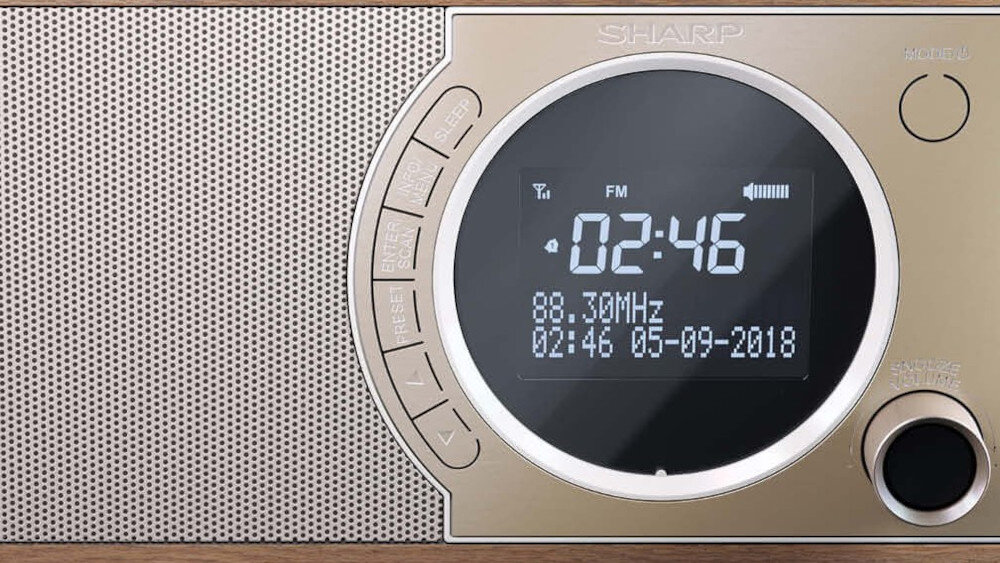 Radio SHARP DR-450 - brzmienie