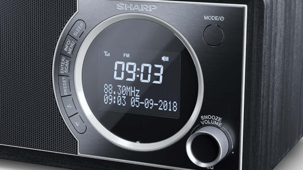 Radio SHARP DR-450  - interfejs