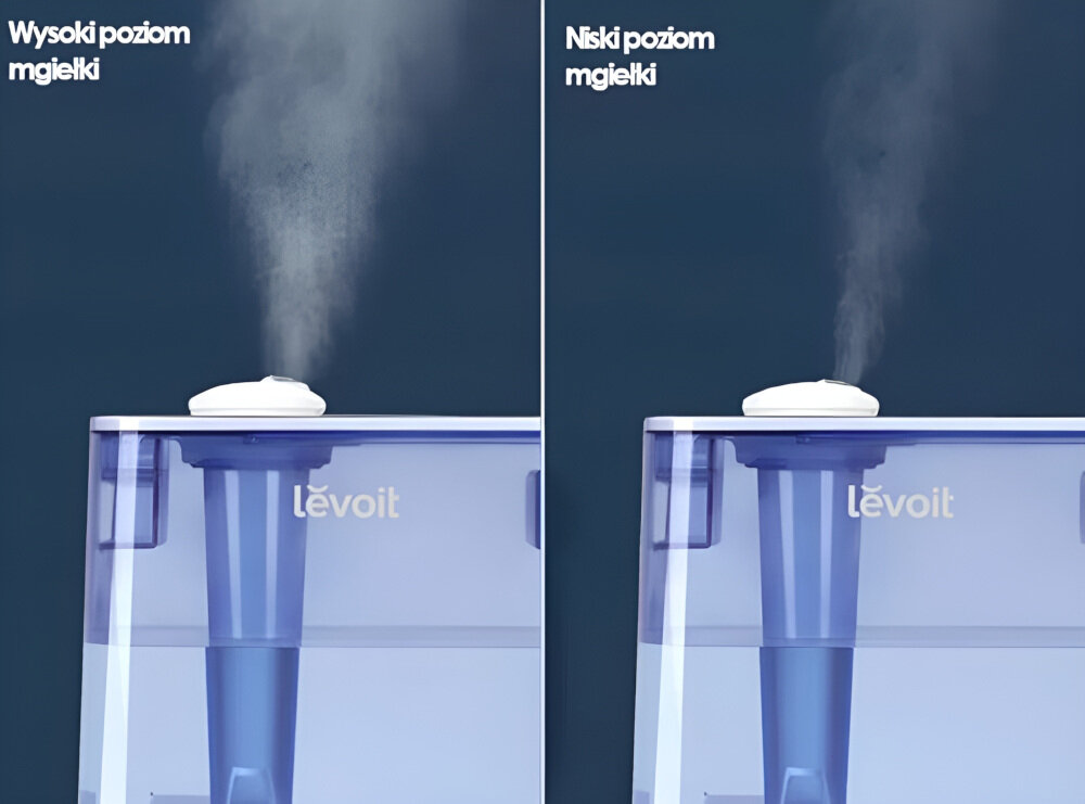 Nawilzacz ultradzwiekowy LEVOIT Classic 300S Bialo-szary Tryb automatyczny wyposazenie czujnik laserowy