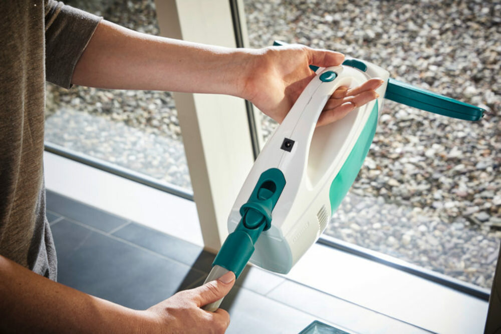 Myjka do okien LEIFHEIT Dry & Clean system click drazek mozliwosci