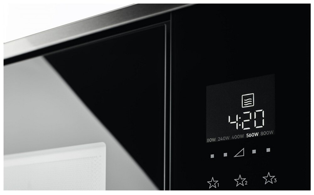 Kuchenka mikrofalowa ELECTROLUX LMS2203EMK zegar