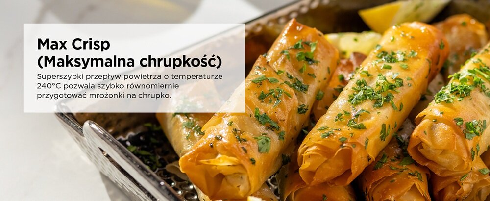 Frytownica beztłuszczowa DZ400EU chrupkie potrawy, gorące powietrze, bez tłuszczu