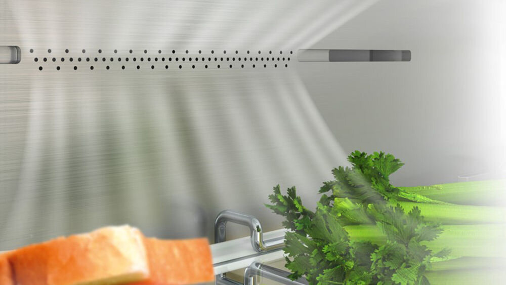 Lodówka HISENSE RF632N4GBE1 No Frost 200cm Czarne szkło multi air flow