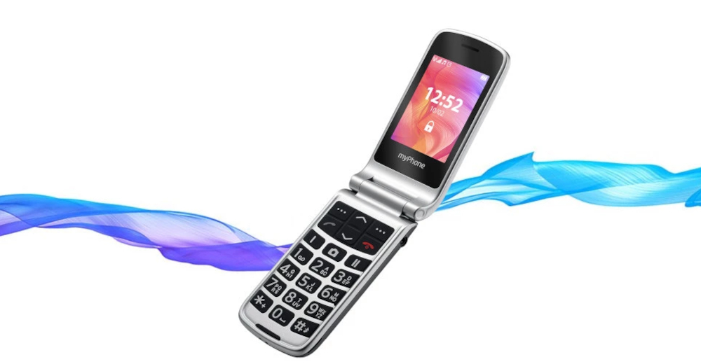 Telefon MYPHONE Rumba 2 dlugi czas dzialania bateria 