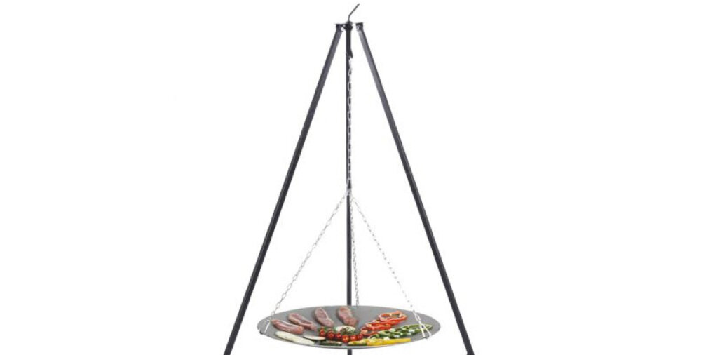 Patelnia ogniskowa FARMCOOK na trójnogu 46 cm Nobel średnica 46 cm innowacyjne rozwiązanie wysokiej jakości