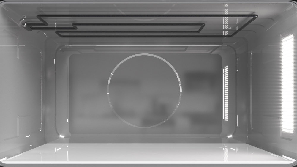 Kuchenka Mikrofalowa TEKA ML 822 BIS R Czarny - Dno Ceramiczne