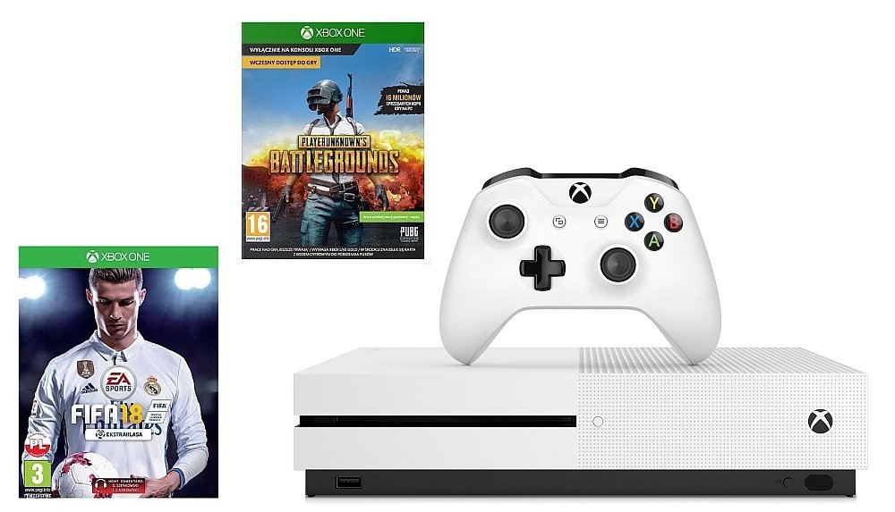 Konsola MICROSOFT XBOX ONE s gra w zestawie