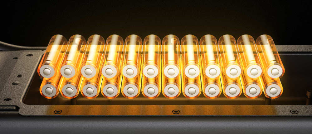 Hulajnoga elektryczna XIAOMI Electric Scooter 6 Lite Lite 25km 300W Amortyzacja 10 cali Czarny ciemne tło podświetlona na złoto bateria wydajna bateria o pojemności 10 Ah zasięg do 25 km bateria litowo-jonowa o napięciu 21,6 V czas ładowania około 8 godzin