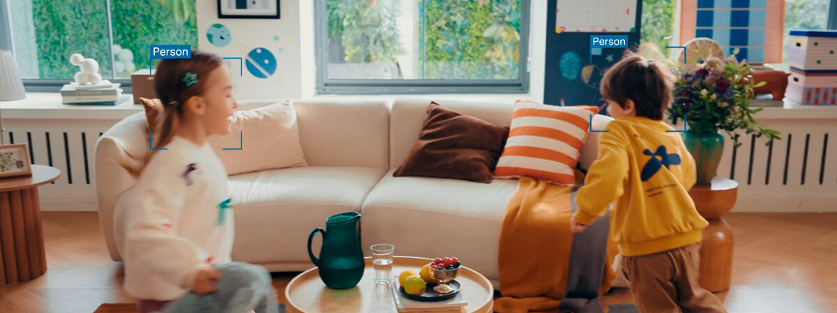 Kamera TP-LINK Tapo C250 Wewnętrzna, Wi-Fi, Kamera obrotowa, AI, twarze, rozpoznawanie, powiadomienia, Funkcja rozpoznawania twarzy konkretnych osób.