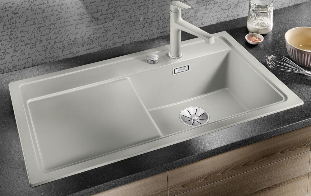 BLANCO funkcjonalność komora miejsce komfort użytkowanie odporność uderzenia wysokie temperatury zarysowania ociekacz