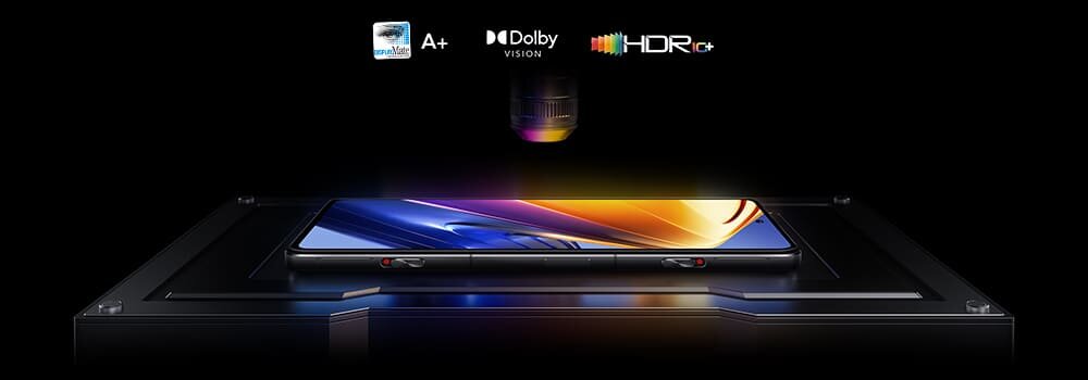 Smartfon XIAOMI Poco F4 GT  ekran bateria aparat procesor ram pamięć pojemność rozdzielczość zdjęcia filmy opis dane cechy blokady system łączność wifi bluetooth obudowa szkło odporność porty muzyka transfer sieć przekątna matryca waga czujniki