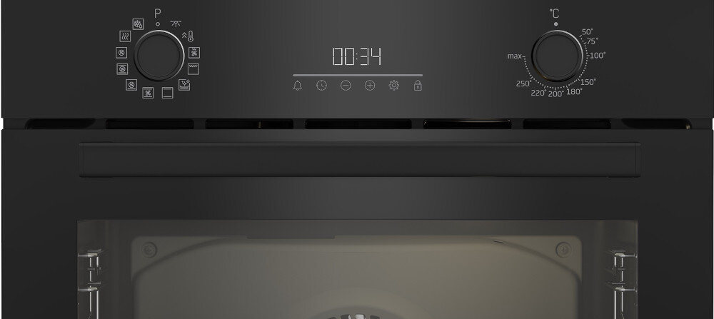 PIEKARNIK BEKO BBIM18300BS panel sterowania funkcje parametry Elektroniczny sterowanie dotykowe wyświetlacz