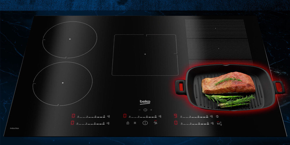 Płyta indukcyjna BEKO HII64730UFT automatyczne Wykrywanie naczyń