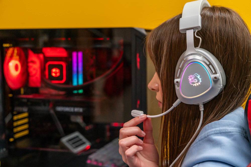 Słuchawki MAD DOG GH200W Nauszne czułość jakość dźwięku