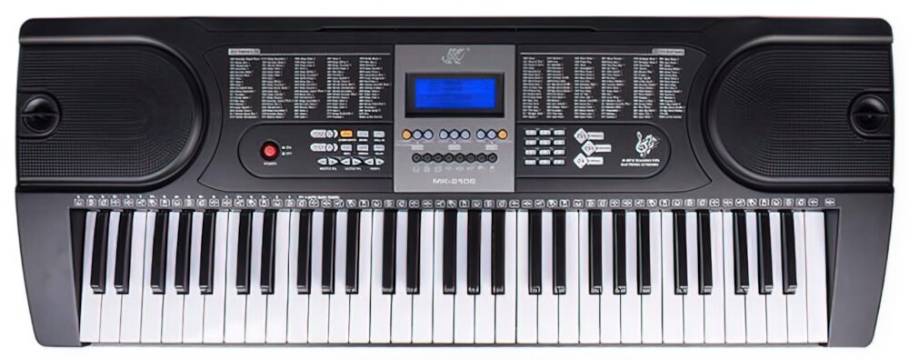 Keyboard MK 2106 dla najmłodszych muzyka pasja funkcje tradycja start gniazda odtwarzacz mp3 wygoda przenoszenie
