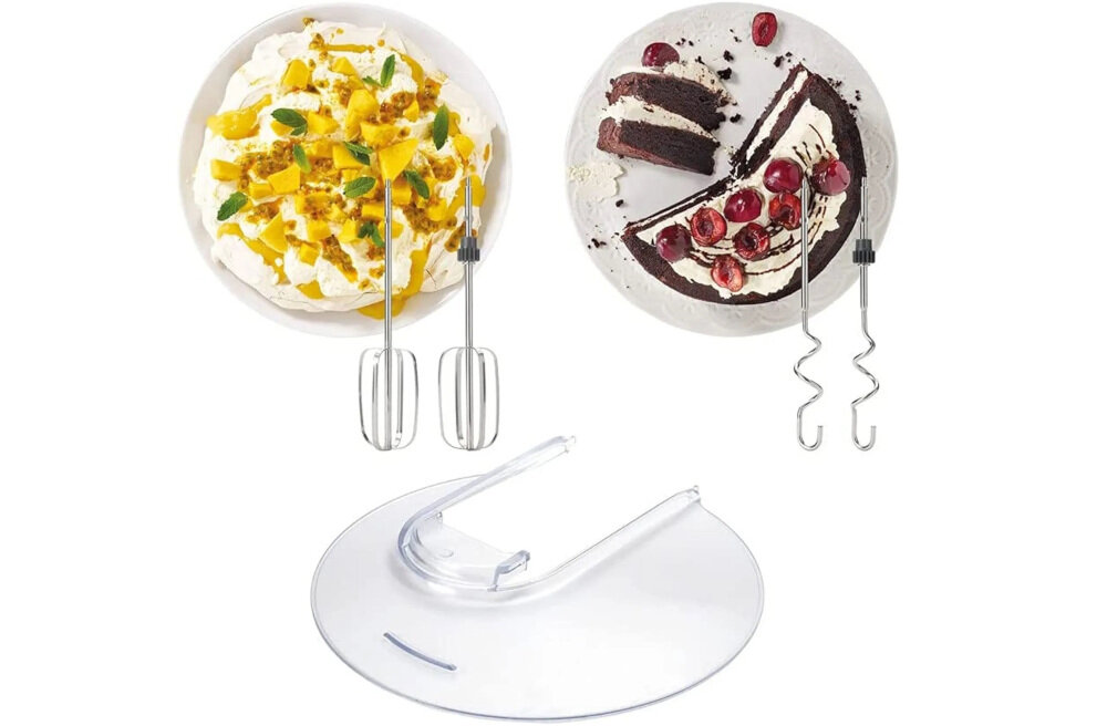 Mikser KENWOOD HMP54.000SI praktyczne funkcje Automatycznie obracajaca się misa pokrywa zapobiegajaca zachlapaniu