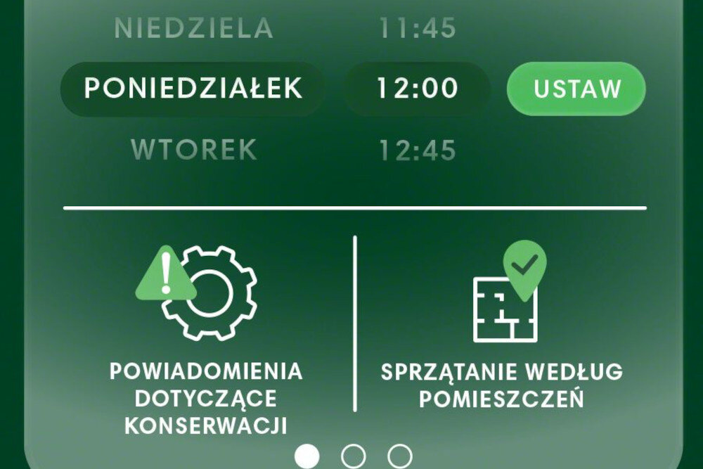 Robot sprzątający IROBOT Roomba Combo 105 Czarny Pełna kontrola w aplikacji Aplikacja Roomba Home dostosownaie cykl sprzatania potrzeby planowanie