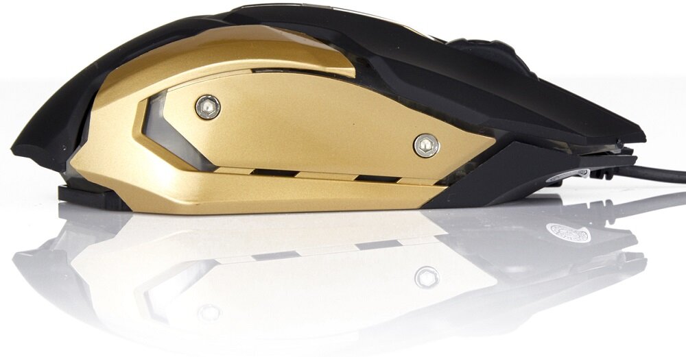 Mysz ART AM-98 Czarno-złoty  - jakosc 