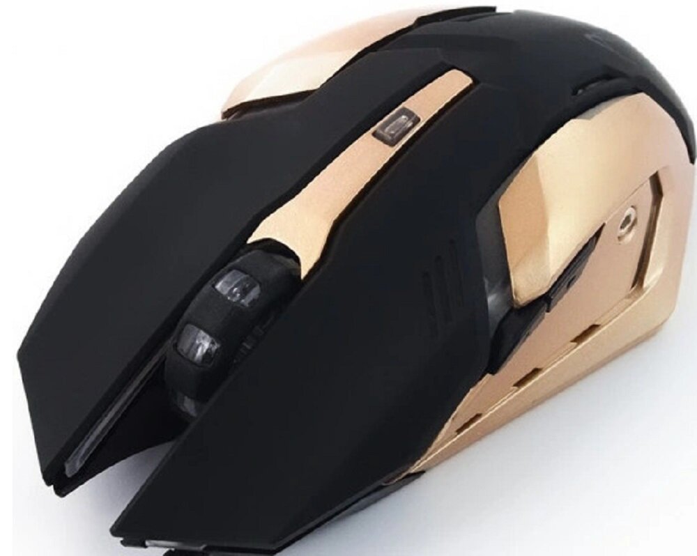 Mysz ART AM-98 Czarno-złoty  - wykonanie 