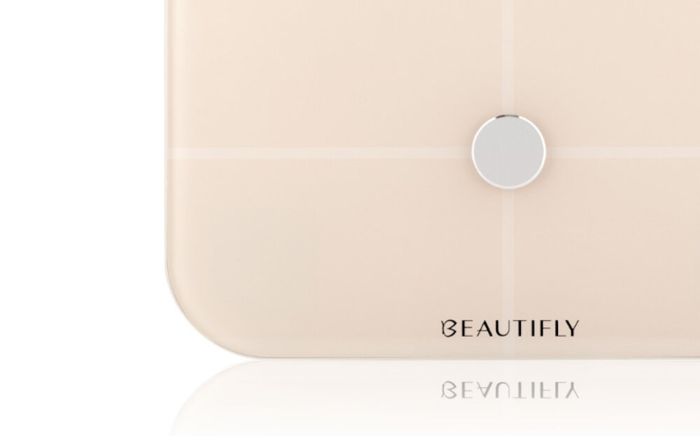 Waga BEAUTIFLY Scanner Smart APP Zasilanie bateryjne do 180 kg wygoda użytkowania