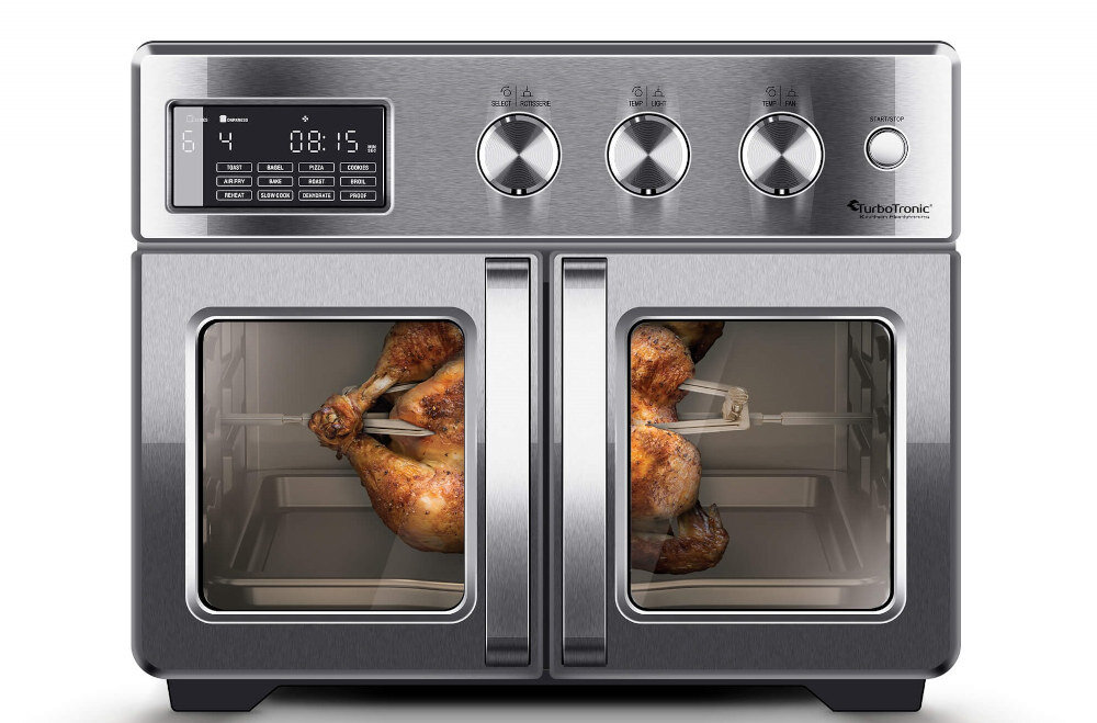 Piekarnik TURBOTRONIC TT-AFD32 Srebrny